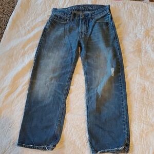 American Eagle Outfitters Men's Blue Jeans 26/28
